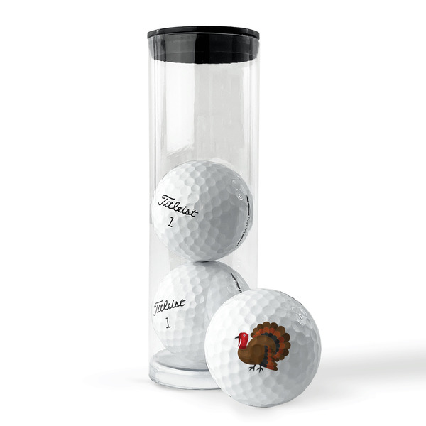 Traditional Thanksgiving Golf Balls - Titleist - Set of 3 - PACKAGING