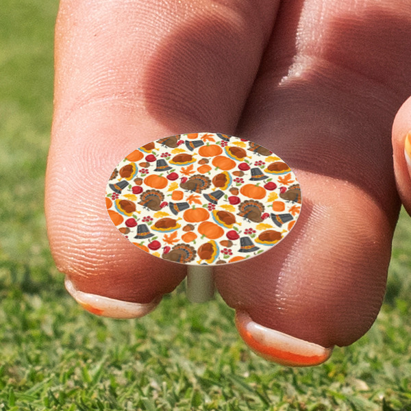 Traditional Thanksgiving Golf Tees & Ball Markers Set - Marker