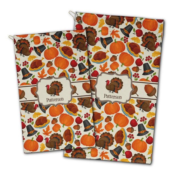 Traditional Thanksgiving Golf Towel - PARENT (small and large)