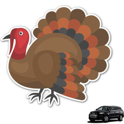 Traditional Thanksgiving Graphic Car Decal (Personalized)