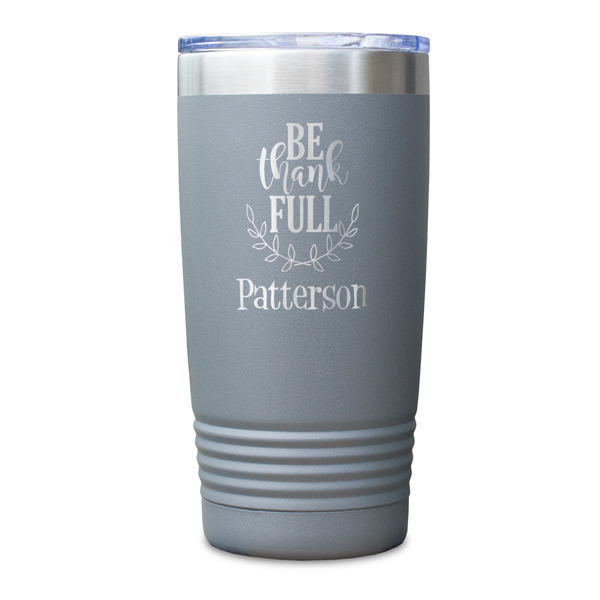 Traditional Thanksgiving Gray Polar Camel Tumbler - 20oz - Single Sided - Approval