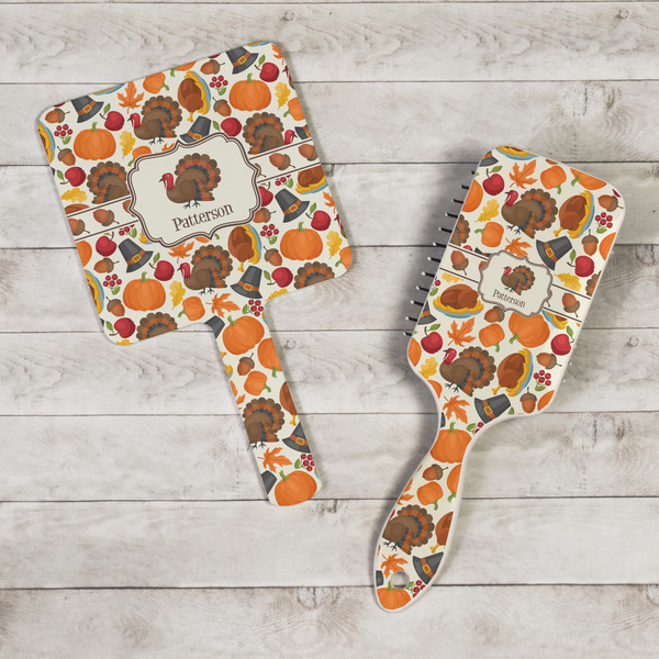 Traditional Thanksgiving Hand Mirrors - In Context