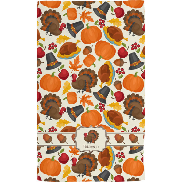 Traditional Thanksgiving Hand Towel (Personalized) Full