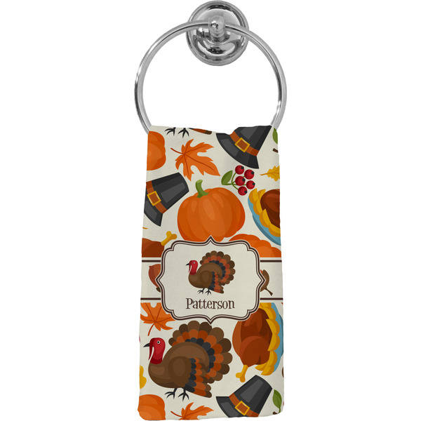 Custom Traditional Thanksgiving Hand Towel - Full Print (Personalized)