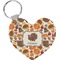 Traditional Thanksgiving Heart Keychain (Personalized)