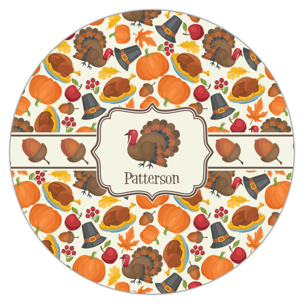 Traditional Thanksgiving Icing Circle - Medium - Single