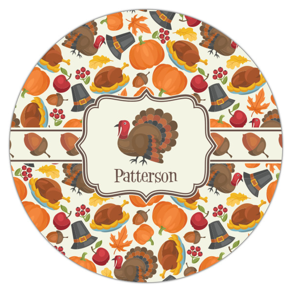 Traditional Thanksgiving Icing Circle - Small - Single