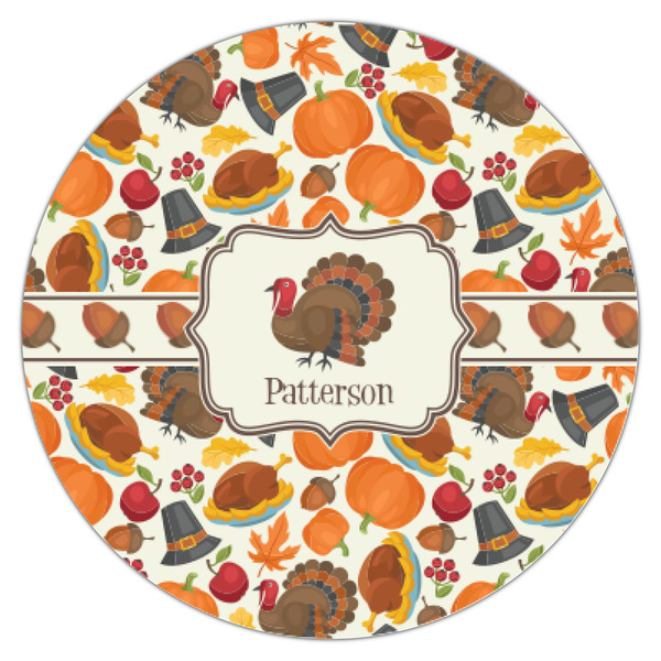 Traditional Thanksgiving Icing Circle - XSmall - Single