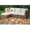 Traditional Thanksgiving Indoor / Outdoor Rug & Cushions