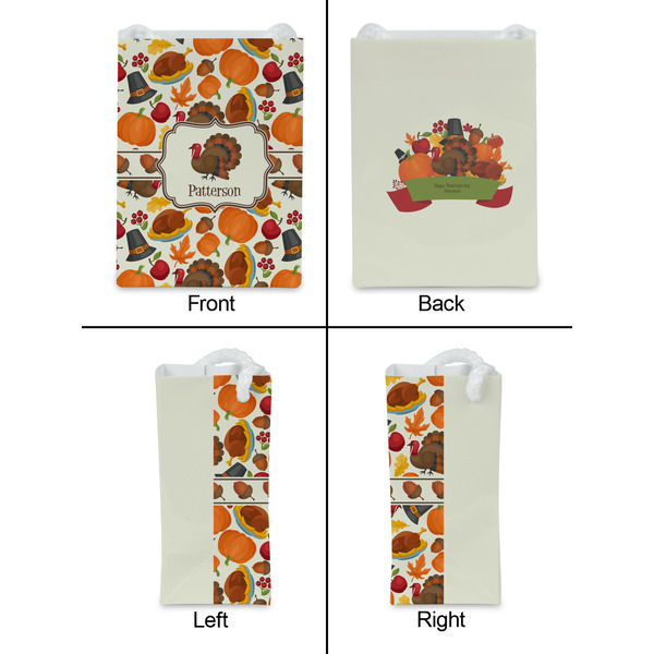 Traditional Thanksgiving Jewelry Gift Bag - Gloss - Approval