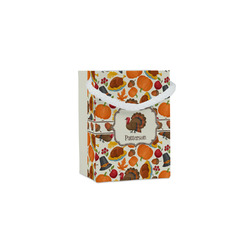 Traditional Thanksgiving Jewelry Gift Bags - Gloss (Personalized)