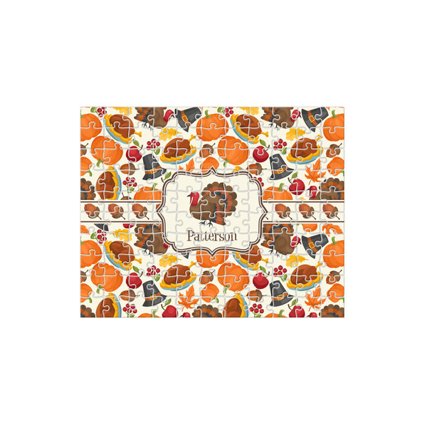 Custom Traditional Thanksgiving 110 pc Jigsaw Puzzle (Personalized)