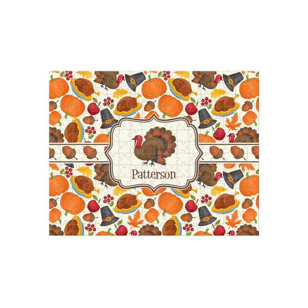 Custom Traditional Thanksgiving 252 pc Jigsaw Puzzle (Personalized)