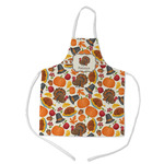 Traditional Thanksgiving Kid's Apron w/ Name or Text