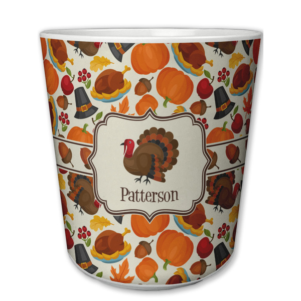 Custom Traditional Thanksgiving Plastic Tumbler 6oz (Personalized)