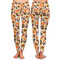 Traditional Thanksgiving Ladies Leggings - Front and Back