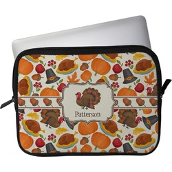 Traditional Thanksgiving Laptop Sleeve / Case - 13" (Personalized)