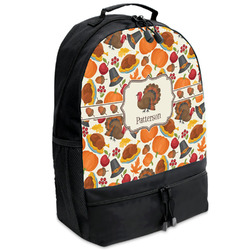 Traditional Thanksgiving Backpacks - Black (Personalized)