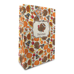 Traditional Thanksgiving Large Gift Bag (Personalized)