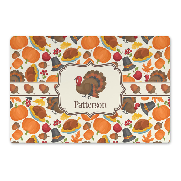 Custom Traditional Thanksgiving Large Rectangle Car Magnet (Personalized)
