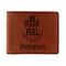 Traditional Thanksgiving Leather Bifold Wallet - Single