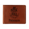Traditional Thanksgiving Leatherette Bifold Wallet (Personalized)