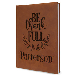 Traditional Thanksgiving Leather Sketchbook (Personalized)