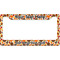 Traditional Thanksgiving License Plate Frame Wide