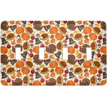 Traditional Thanksgiving Light Switch Cover (4 Toggle Plate)