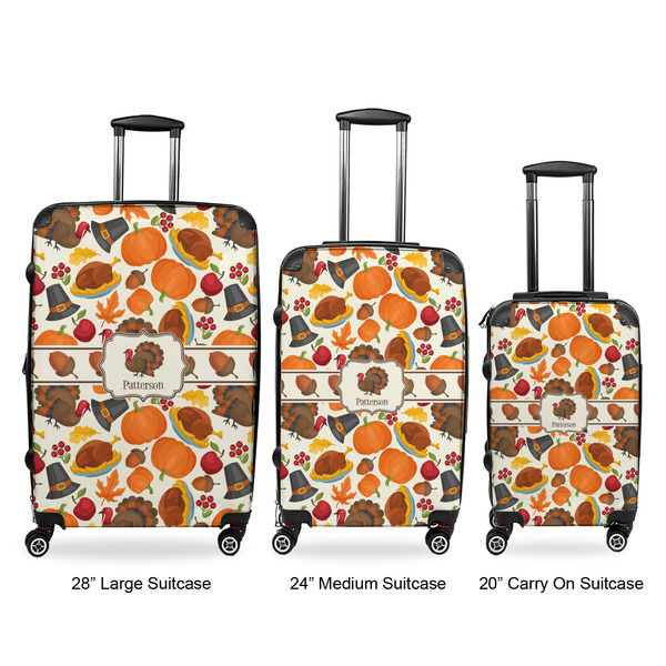 Traditional Thanksgiving Luggage Bags all sizes - With Handle