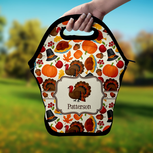 Traditional Thanksgiving Lunch Bag - Hand