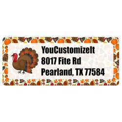 Traditional Thanksgiving Return Address Labels (Personalized)