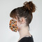 Traditional Thanksgiving Mask - Side View on Girl