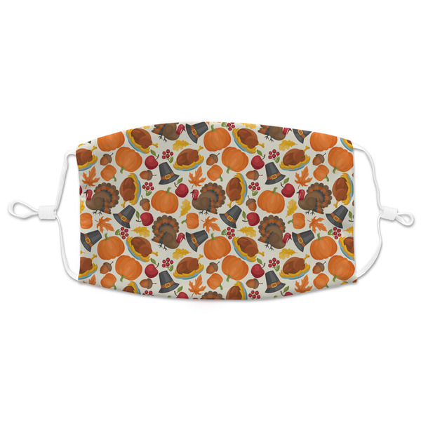 Custom Traditional Thanksgiving Adult Cloth Face Mask - XLarge