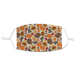 Traditional Thanksgiving Adult Cloth Face Mask - Standard