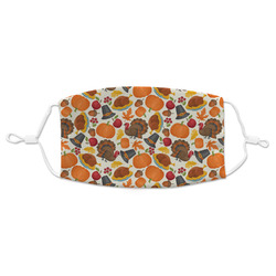 Traditional Thanksgiving Adult Cloth Face Mask (Personalized)