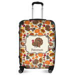 Traditional Thanksgiving Suitcase - 24" Medium - Checked (Personalized)