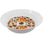 Traditional Thanksgiving Melamine Bowl (Personalized)