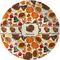 Traditional Thanksgiving Melamine Plate (Personalized)