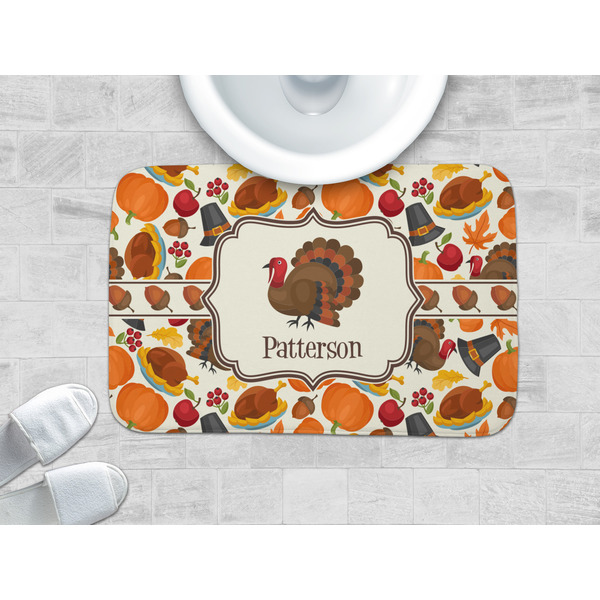 Traditional Thanksgiving Memory Foam Bath Mat - LIFESTYLE 34x21