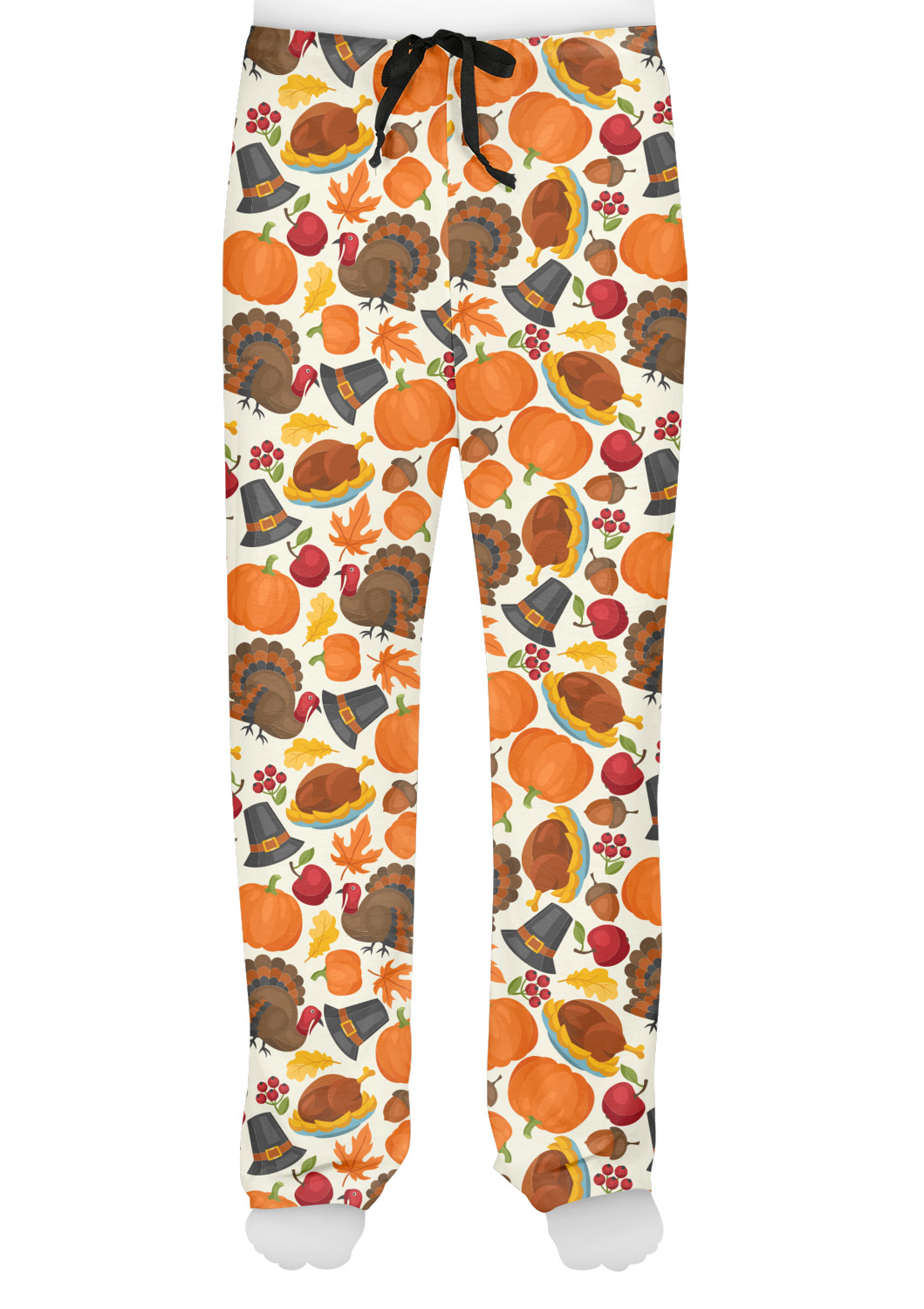 RNK Shops Old Fashioned Thanksgiving Womens Pajama Pants Personalized 