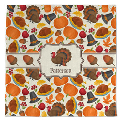 Traditional Thanksgiving Microfiber Dish Towel (Personalized)