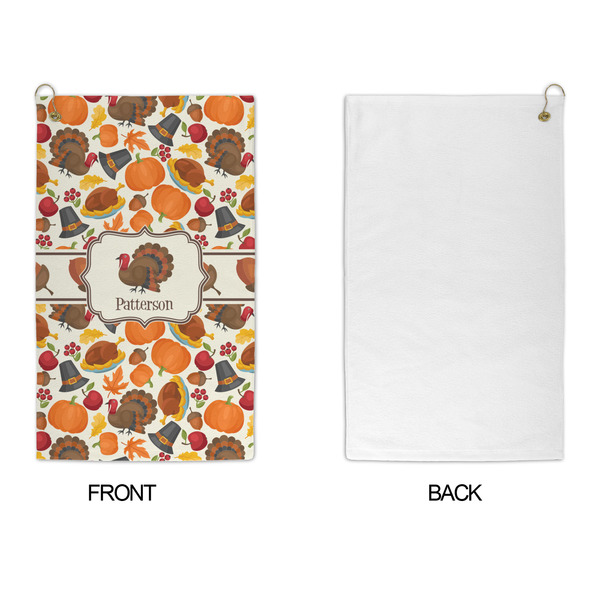 Traditional Thanksgiving Microfiber Golf Towels - APPROVAL