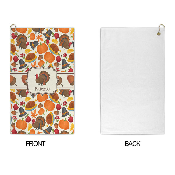 Traditional Thanksgiving Microfiber Golf Towels - APPROVAL
