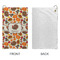 Traditional Thanksgiving Microfiber Golf Towels - Small - APPROVAL