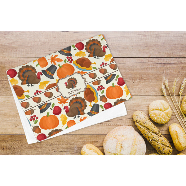Traditional Thanksgiving Microfiber Kitchen Towel - LIFESTYLE