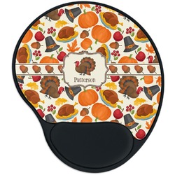 Traditional Thanksgiving Mouse Pad with Wrist Support