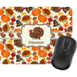 Traditional Thanksgiving Rectangular Mouse Pad (Personalized)