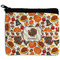 Traditional Thanksgiving Neoprene Coin Purse - Front