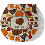 Traditional Thanksgiving Burp Pad - Velour w/ Name or Text